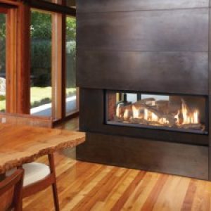 ventless gas fireplace