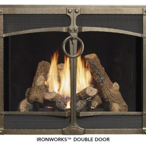 indoor gas fireplace