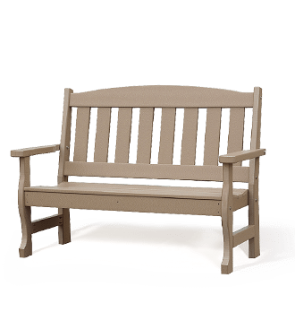 English garden bench